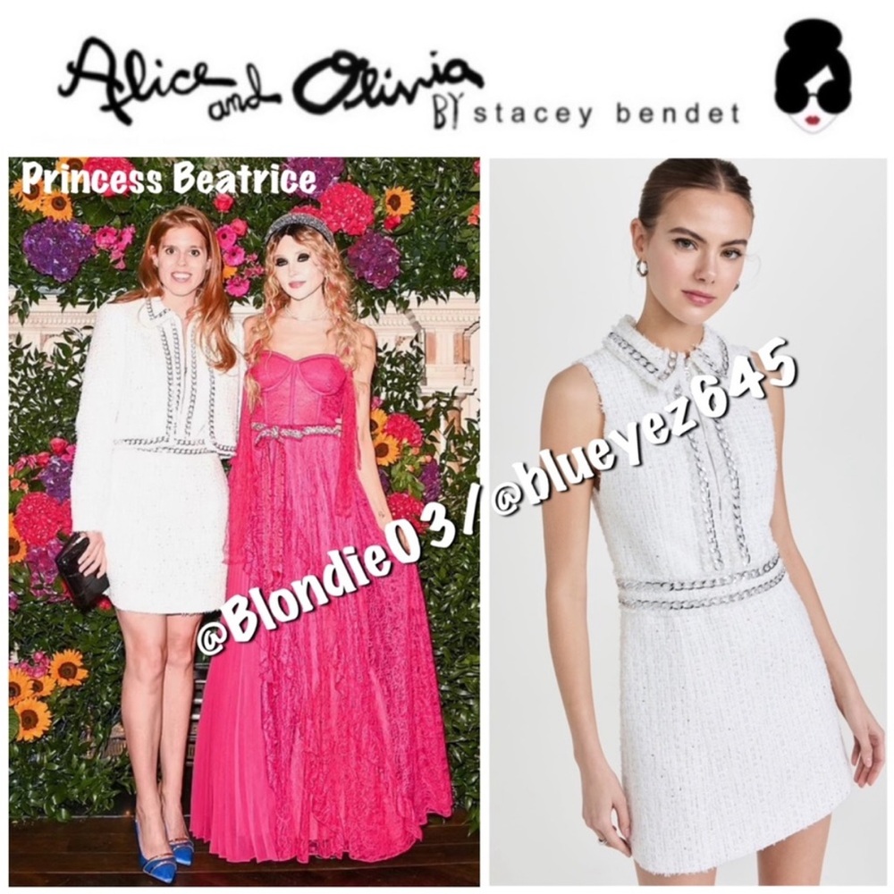 Alice + Olivia Ellis Zip Front Dress 4
